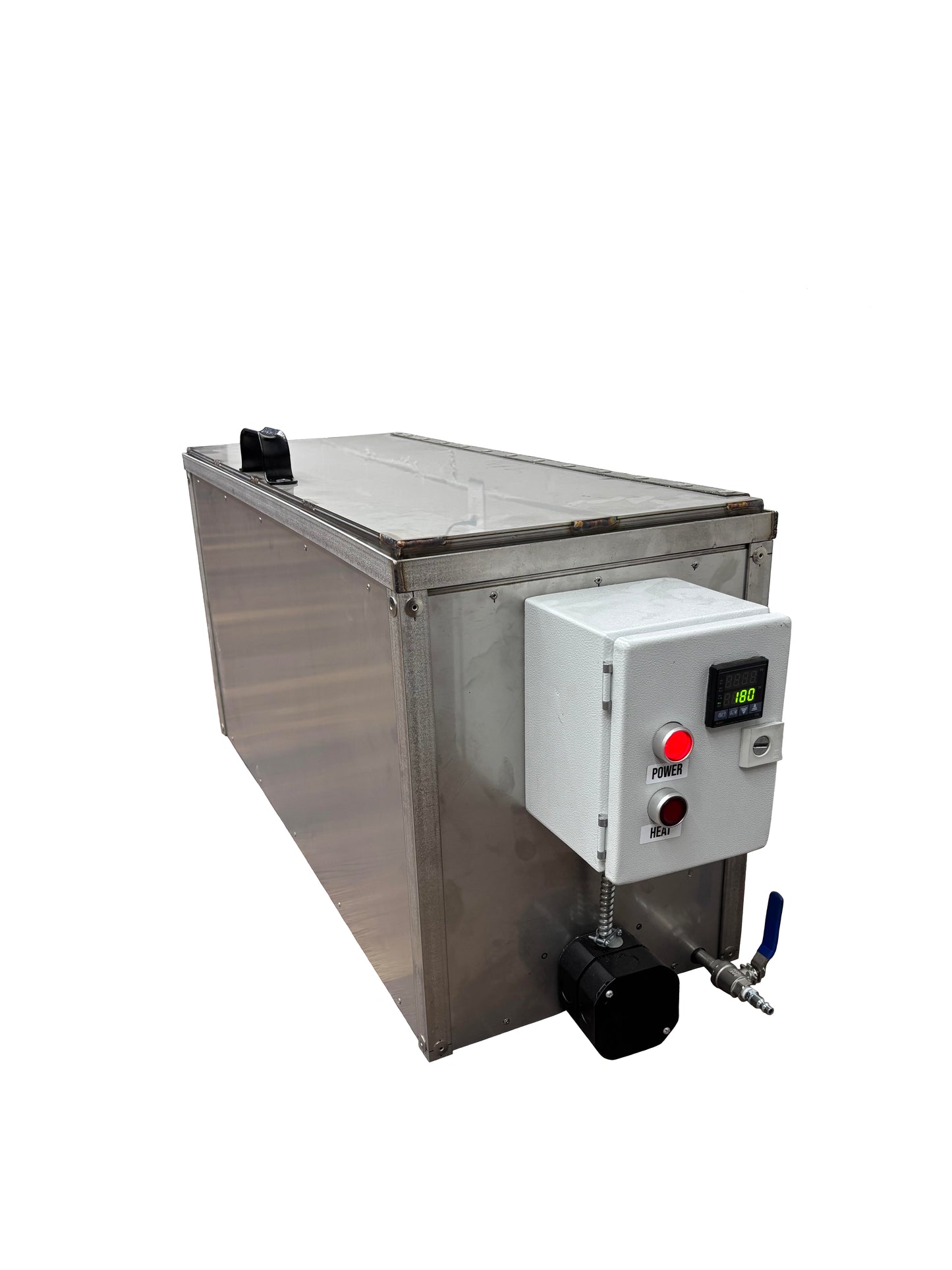 18 x 18 x 24 HEATED Strip Tank